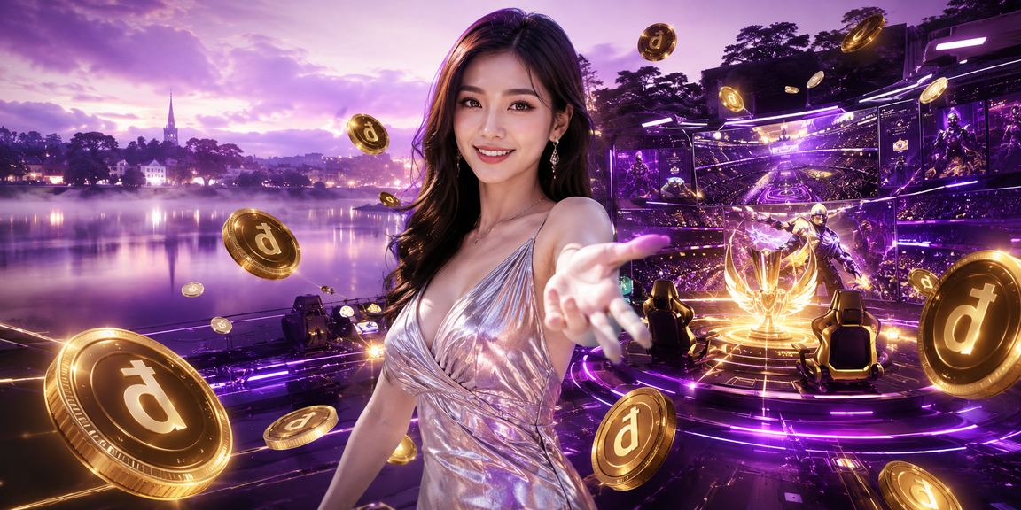 Không gian Đà Lạt với chủ đề esports minh họa điều khoản sử dụng nền tảng